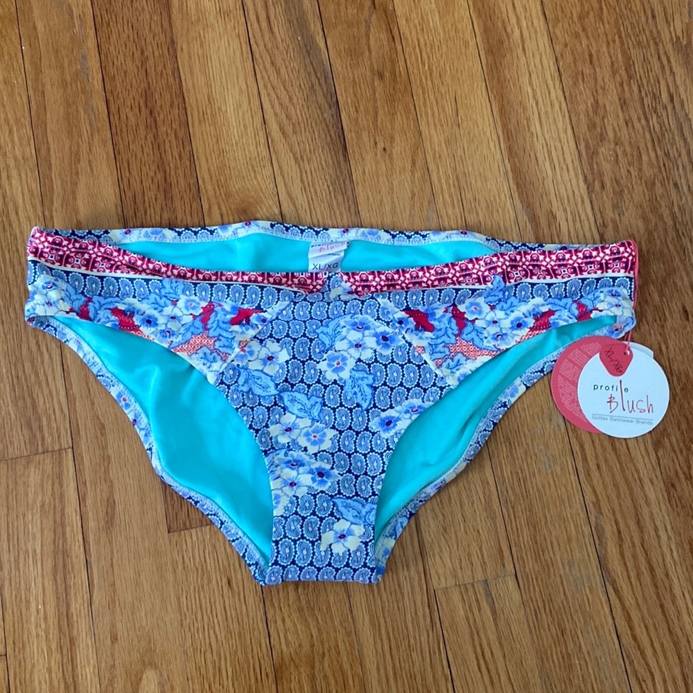 NWT Profile Blush Swim Bottom XL